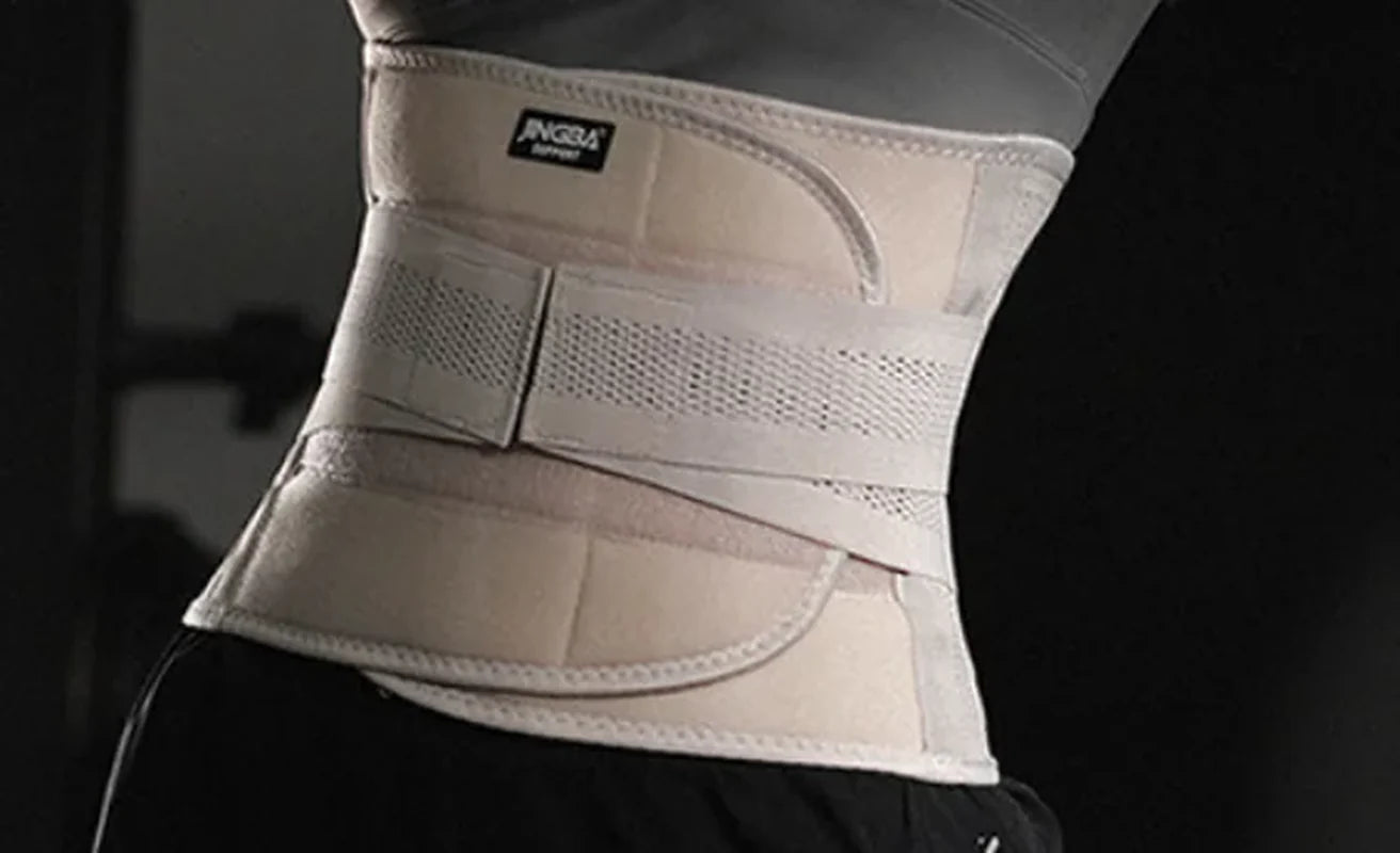 Transform Your Workout with the JINGBA SUPPORT Fitness Waist Trainer & Back Support Belt - the Ultimate Sweat-Enhancing Solution for Muscular Support!