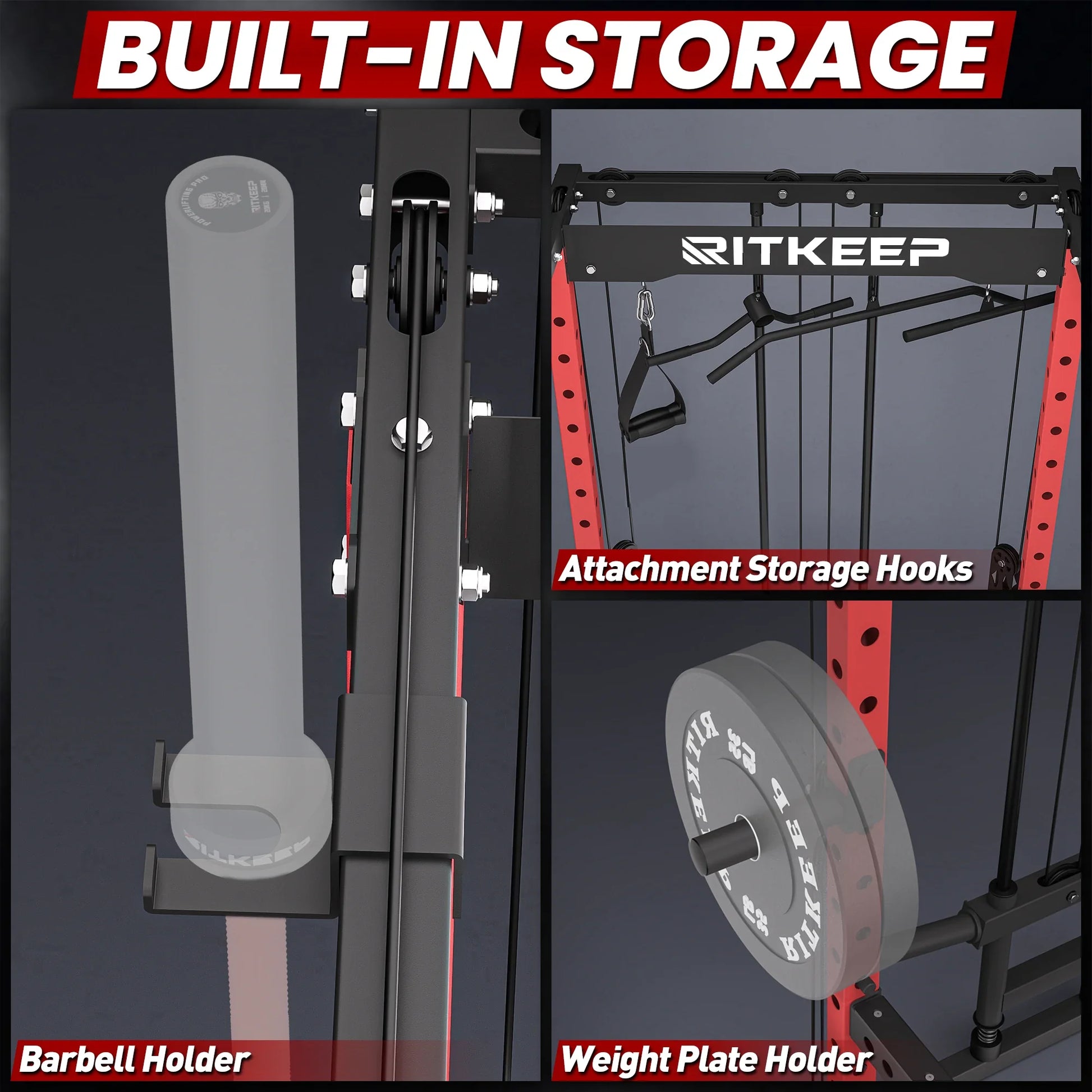 Destroyer M10 ALL-IN-ONE Power Rack Fitness Equipment Package