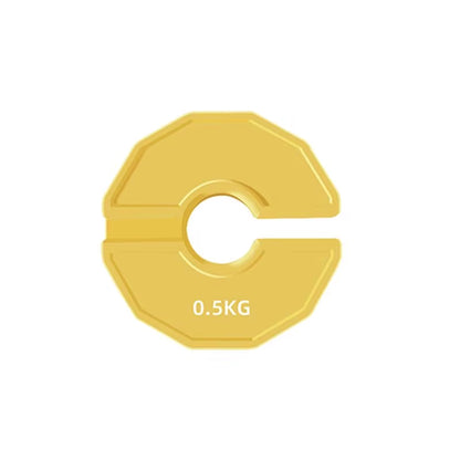 1Pc Gym Micro Plates 0.25/0.5/1 KG Dumbbell Fractional Weight Plate Rubber Fractional Weight Plates Add-On Change Weight Plate