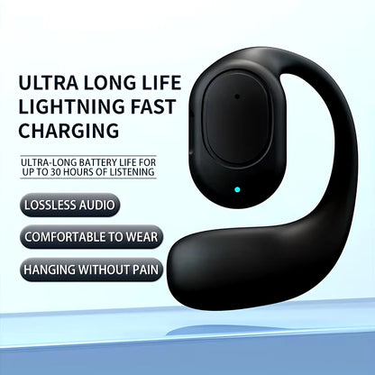 Wireless Headphones Bluetooth Headset with Microphone Bone Conduction Handsfree Noise Canceling Earphones for Driving Audifonos