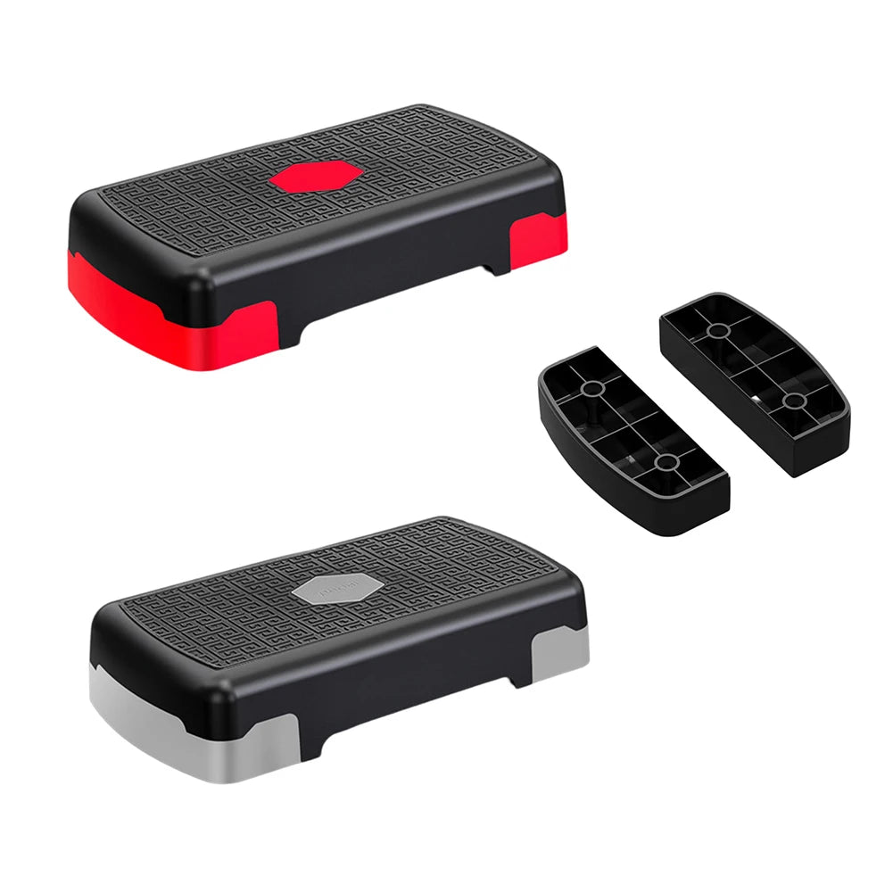 Gym Exercise Foot Pedal Adjustable Cardio Pedal Exerciser Non-Slip Stable 200KG Load-Bearing Portable Fitness Equipment