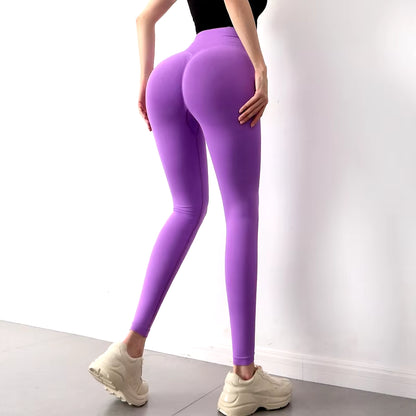 High Waist Push up Seamless Sport Legging Women Yoga Pants Super Stretchy Gym Workout Tights Sport Leggings Running Pants