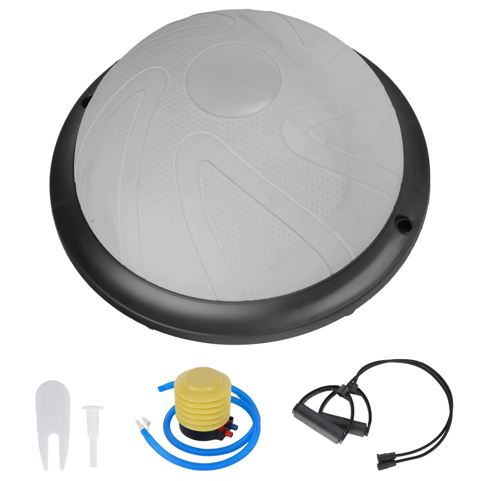 Yoga Ball Wave Speed Ball Half round Yoga Ball Balance Ball Fitness Gymnastics Core Balance Indoor Training Balance Board