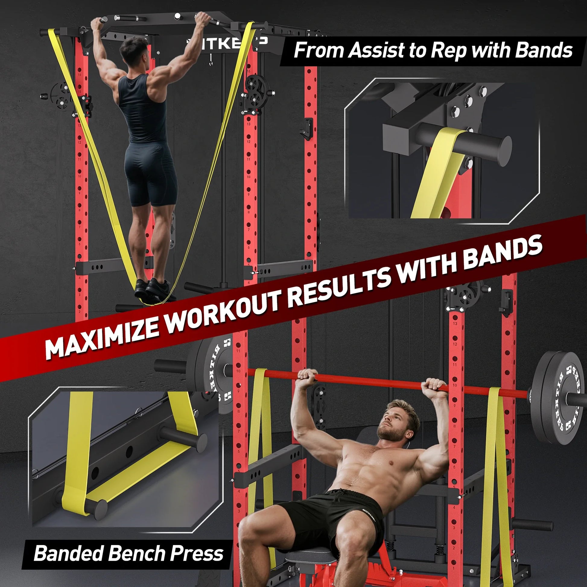 Destroyer M10 ALL-IN-ONE Power Rack Fitness Equipment Package