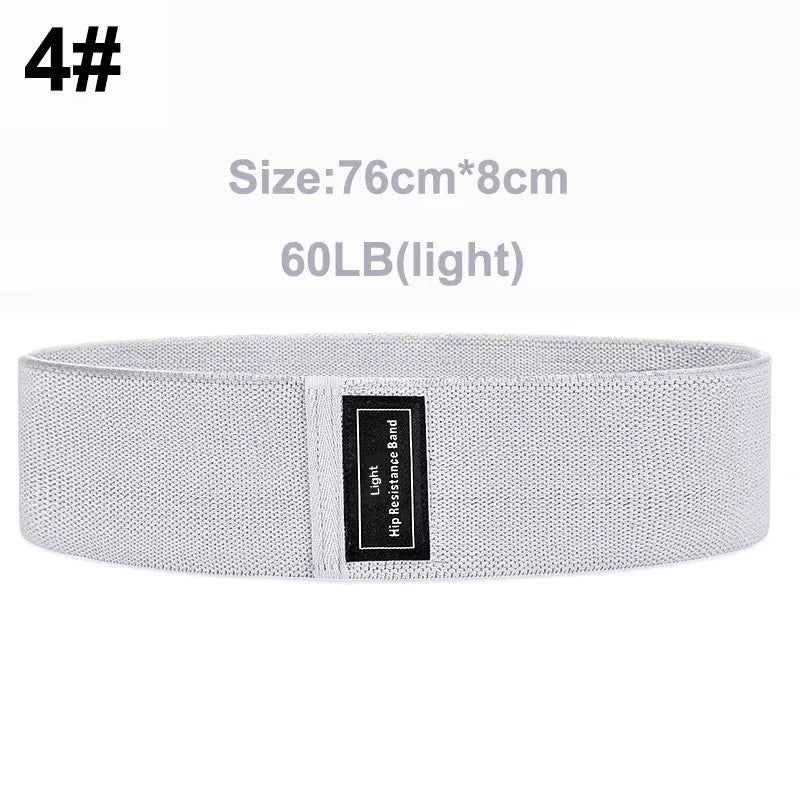 Pull Strap Set Fabric Booty Bands Hip Circle Elastic Fitness Expander for Home Workouts Glute Legs Strength Training