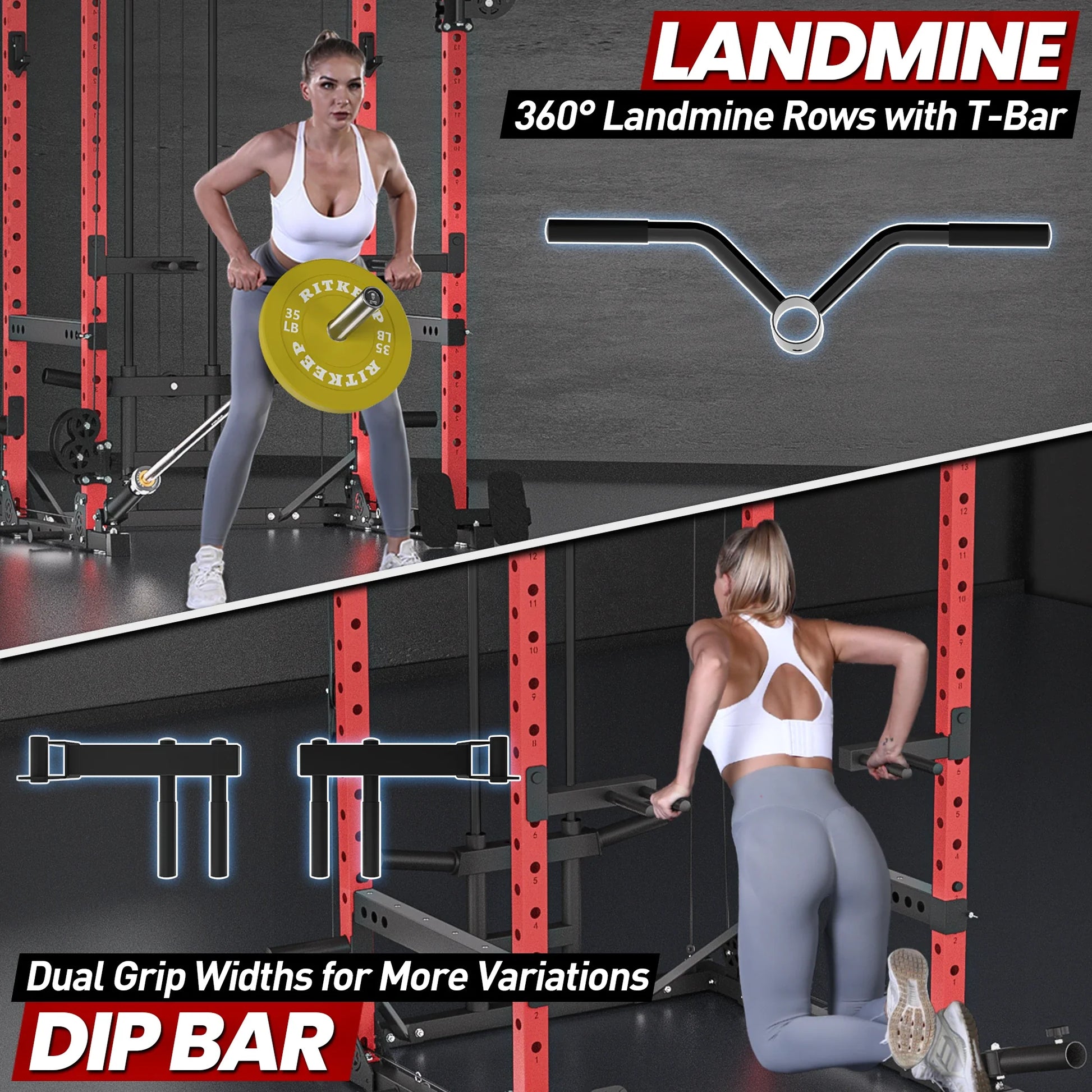 Destroyer M10 ALL-IN-ONE Power Rack Fitness Equipment Package