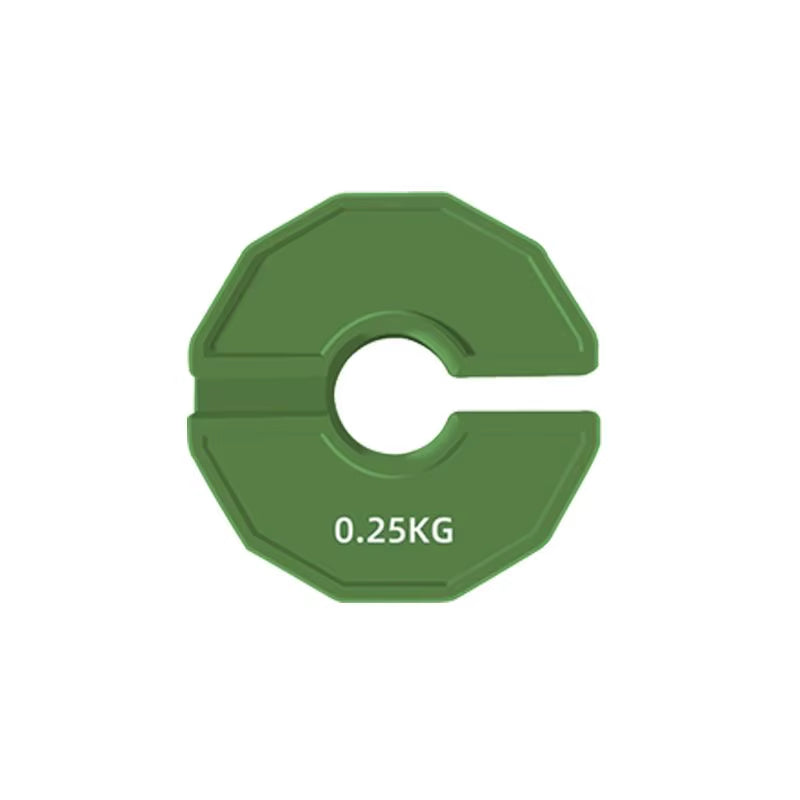 1Pc Gym Micro Plates 0.25/0.5/1 KG Dumbbell Fractional Weight Plate Rubber Fractional Weight Plates Add-On Change Weight Plate
