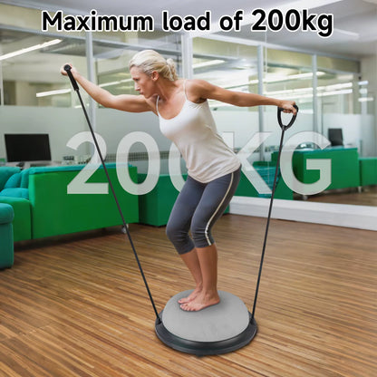 Yoga Ball Wave Speed Ball Half round Yoga Ball Balance Ball Fitness Gymnastics Core Balance Indoor Training Balance Board