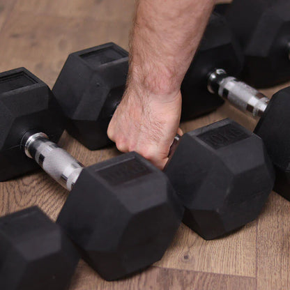 Hex Dumbbell Set - Choice of Weight